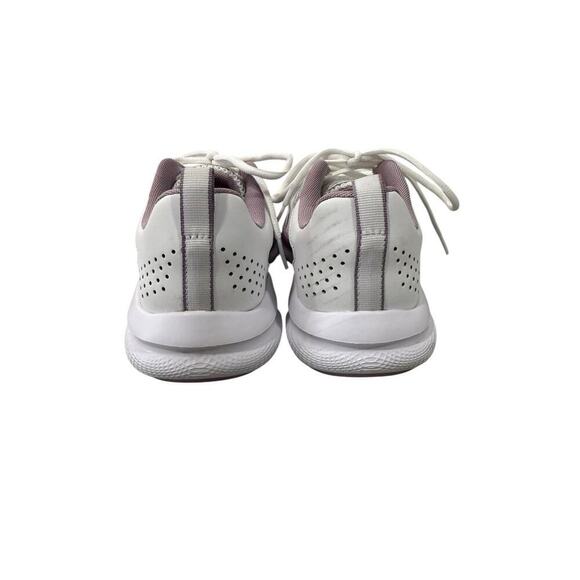 Under Armour Women's UA Charged Assert 10 Shoes, White/Pink, Size 10.5 - Picture 5 of 11